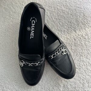 SOLD Chanel 2019 Moccasin Lambskin Loafers/Flats 39